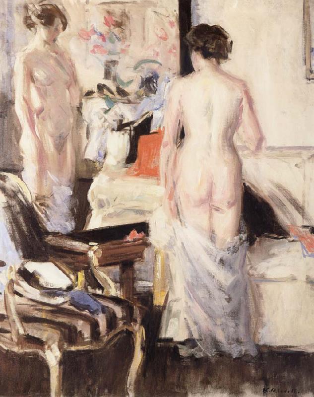 Francis Campbell Boileau Cadell The Model oil painting image